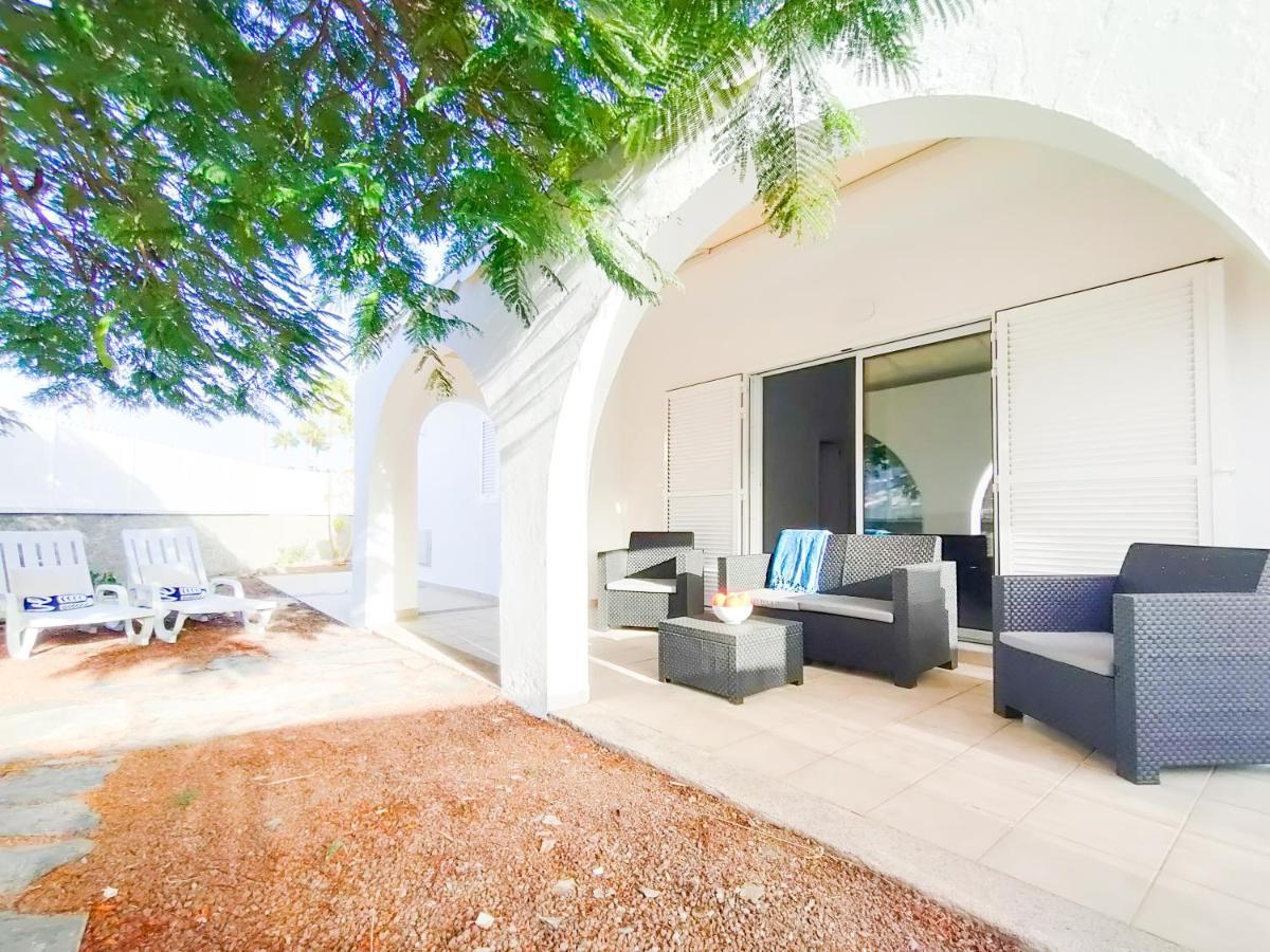 Pretty Terrace Holiday House In Maspalomas بلايا ديل إنغلز المظهر الخارجي الصورة