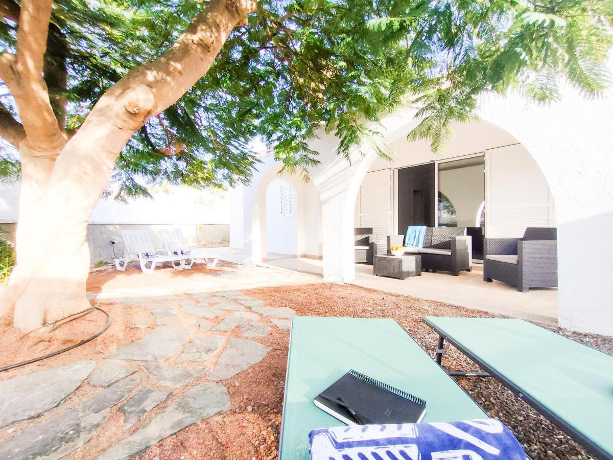Pretty Terrace Holiday House In Maspalomas بلايا ديل إنغلز المظهر الخارجي الصورة