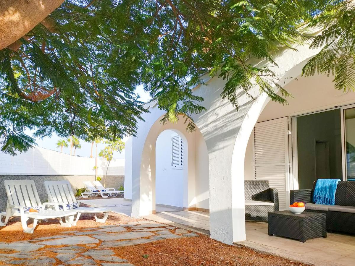 Pretty Terrace Holiday House In Maspalomas بلايا ديل إنغلز المظهر الخارجي الصورة